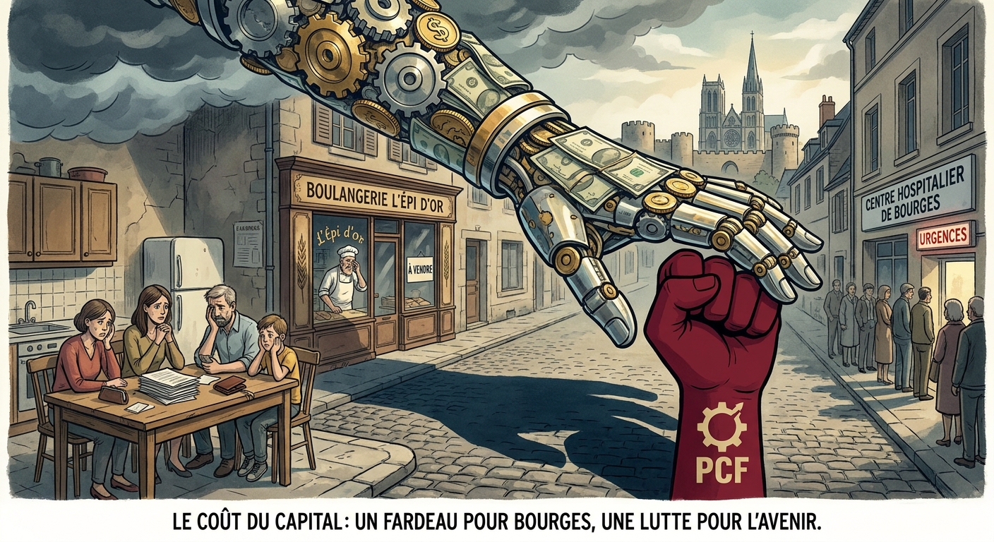 Coût du Capital et Vie Quotidienne à Bourges : Le PCF Face à la Dictature de la Finance